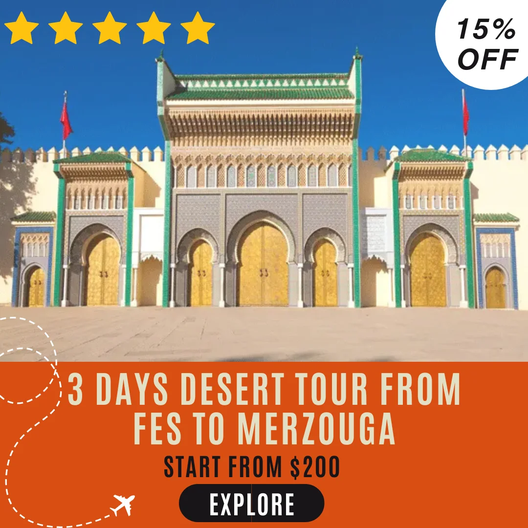 Best 3 giorni Desert Tour da Fes a Merzouga