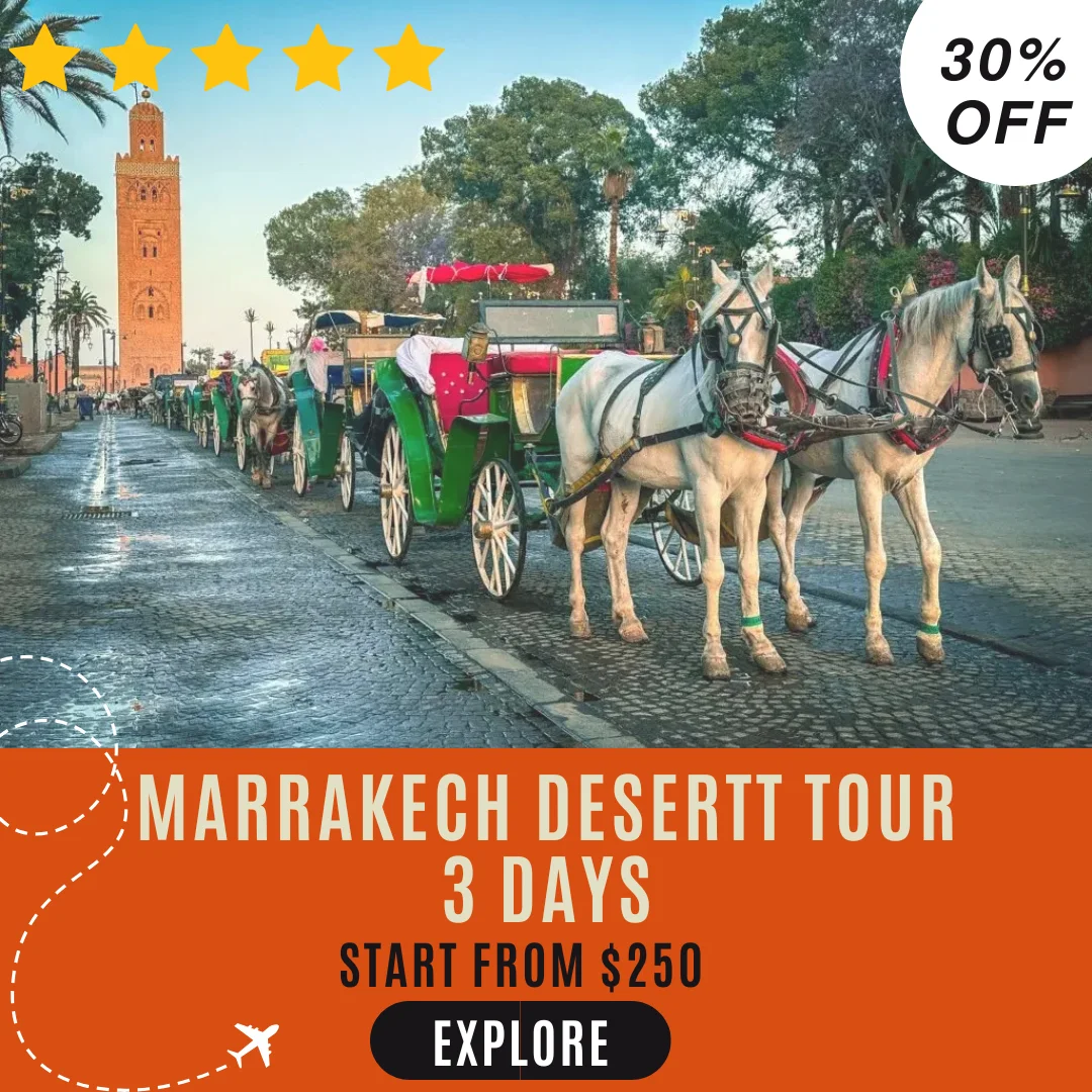 Marrakech Desert Tour 3 giorni